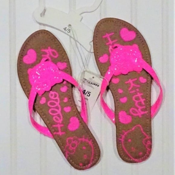 Hello Kitty Other - Sanrio Hello Kitty NWT sandals shoes - bright pink